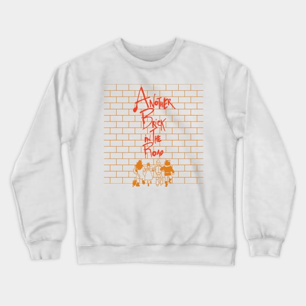 Another Brick In The Road Crewneck Sweatshirt by Daletheskater